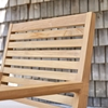 Picture of Solid teak wood  garden rocking chair