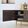 Picture of Clara -  buffet in solid mango wood and terrazzo 180 cm