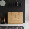 Picture of Tarn - chest of drawers made of solid Accacia