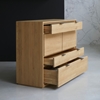 Picture of Tarn - chest of drawers made of solid Accacia