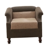 Picture of Solid Wood Handcrafted Upholstered Sofa Armchair