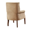 Picture of Solid Wood Tufted Accent Armchair