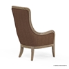 Picture of Solid Wood Transitional Upholstered Accent Chair