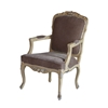 Picture of Sheesham Wood Accent Arm Chair