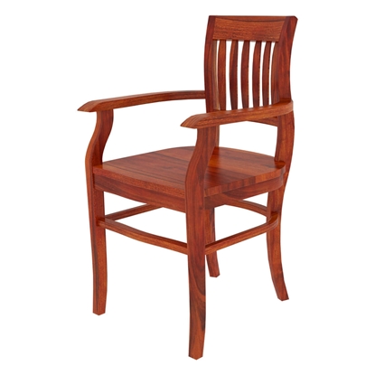 Picture of Solid Wood Arm Dining Chair