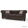 Picture of Solid Wood Handcrafted Chesterfield Sofa