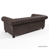 Picture of Solid Wood Handcrafted Chesterfield Sofa