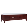 Picture of Solid Sheesham Wood 1 Drawer Bedroom Ottoman