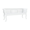 Picture of Solid Wood White Bench