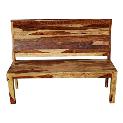 Picture of Solid Wood High Back Bench