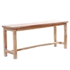 Picture of Solid Wood 48" Cabin Trestle Bench