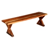 Picture of Solid Wood 59" Backless Bench