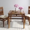 Picture of Rinika 4 Seater Dining Table In Provincial Teak