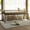 Picture of Mustang Solid Wood Bench In Natural Finish