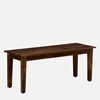 Picture of Sheesham Wood 6 Seater Dining Set in Provincial Teak Finish with Bench