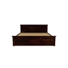 Picture of Stainfleld Solid Wood King Size Bed In Walnut Finish