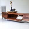 Picture of Rubaan Solid Sheesham Wood TV Unit In Honey Oak Finish