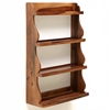 Picture of Brown Sheesham Wood Wall shelf