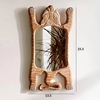 Picture of Wooden Carved Tiger Wall Mirror